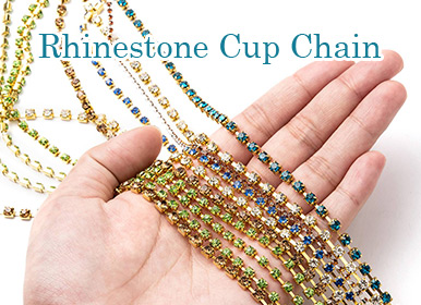 Rhinestone Cup Chain
